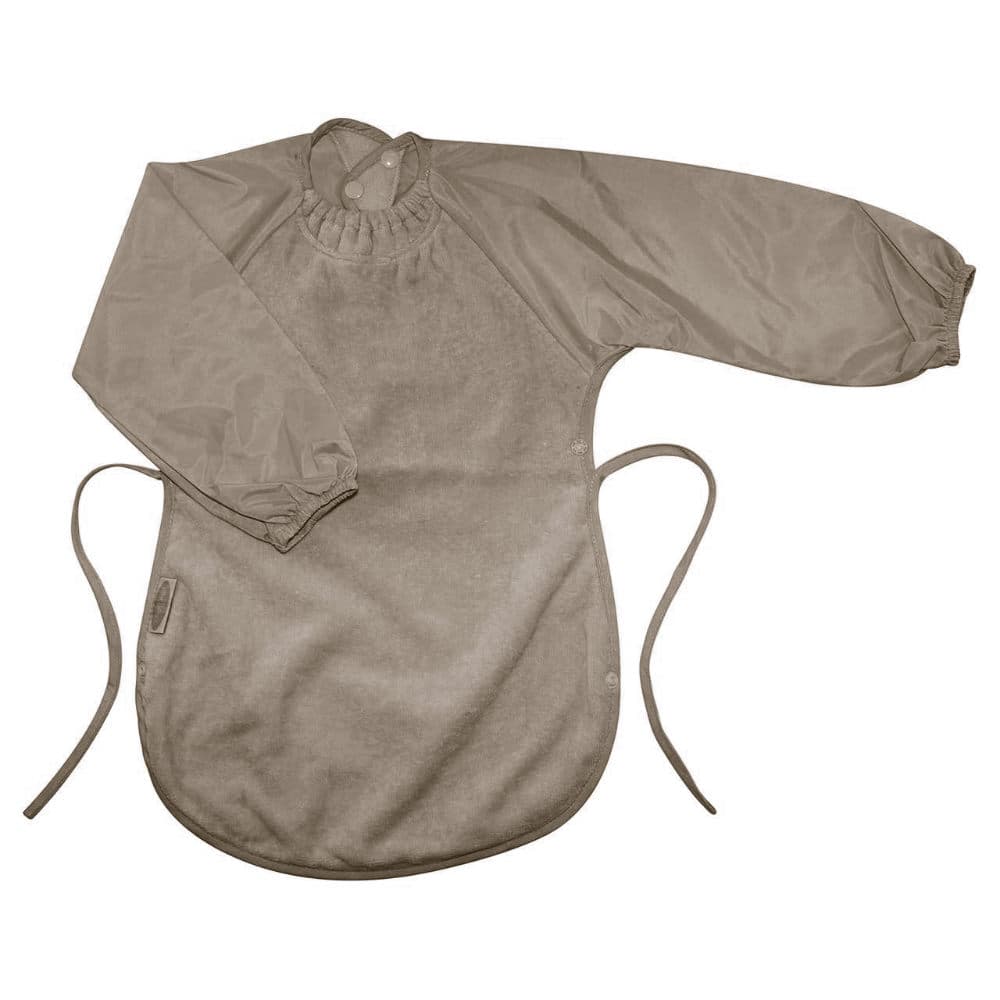 Silly Billyz Towel Messy eater Slab taupe