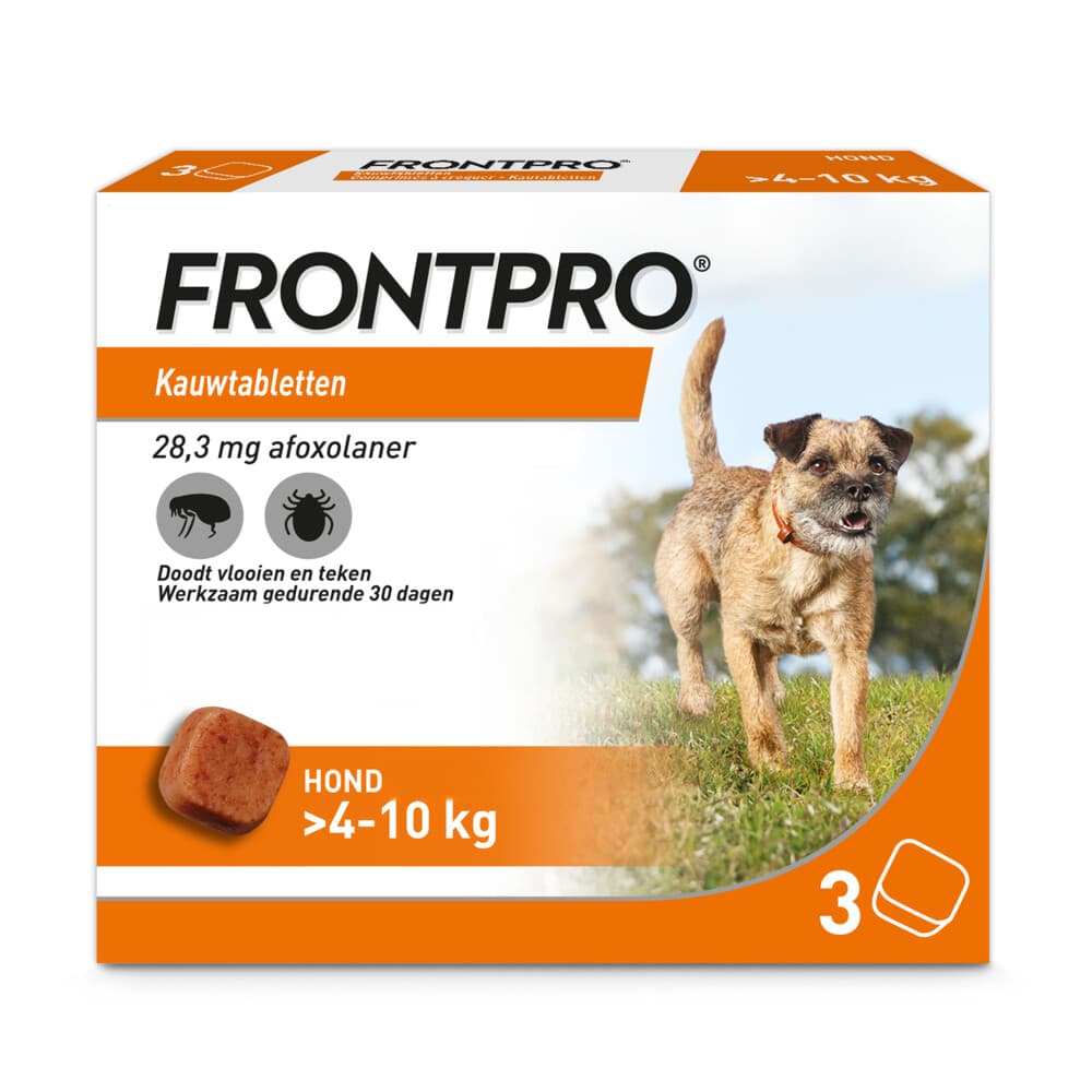 Frontpro Hond M 4-10 kg 3 tabletten
