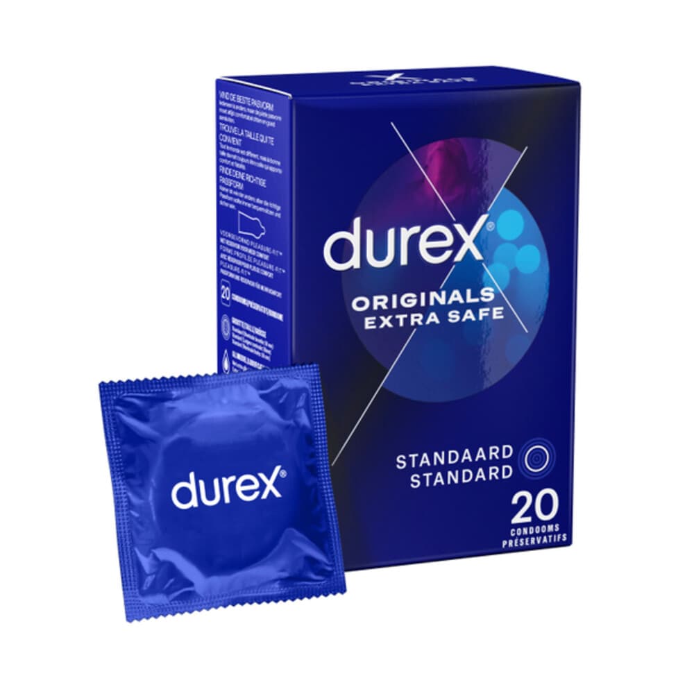2x Durex Condooms Extra Safe 20 stuks
