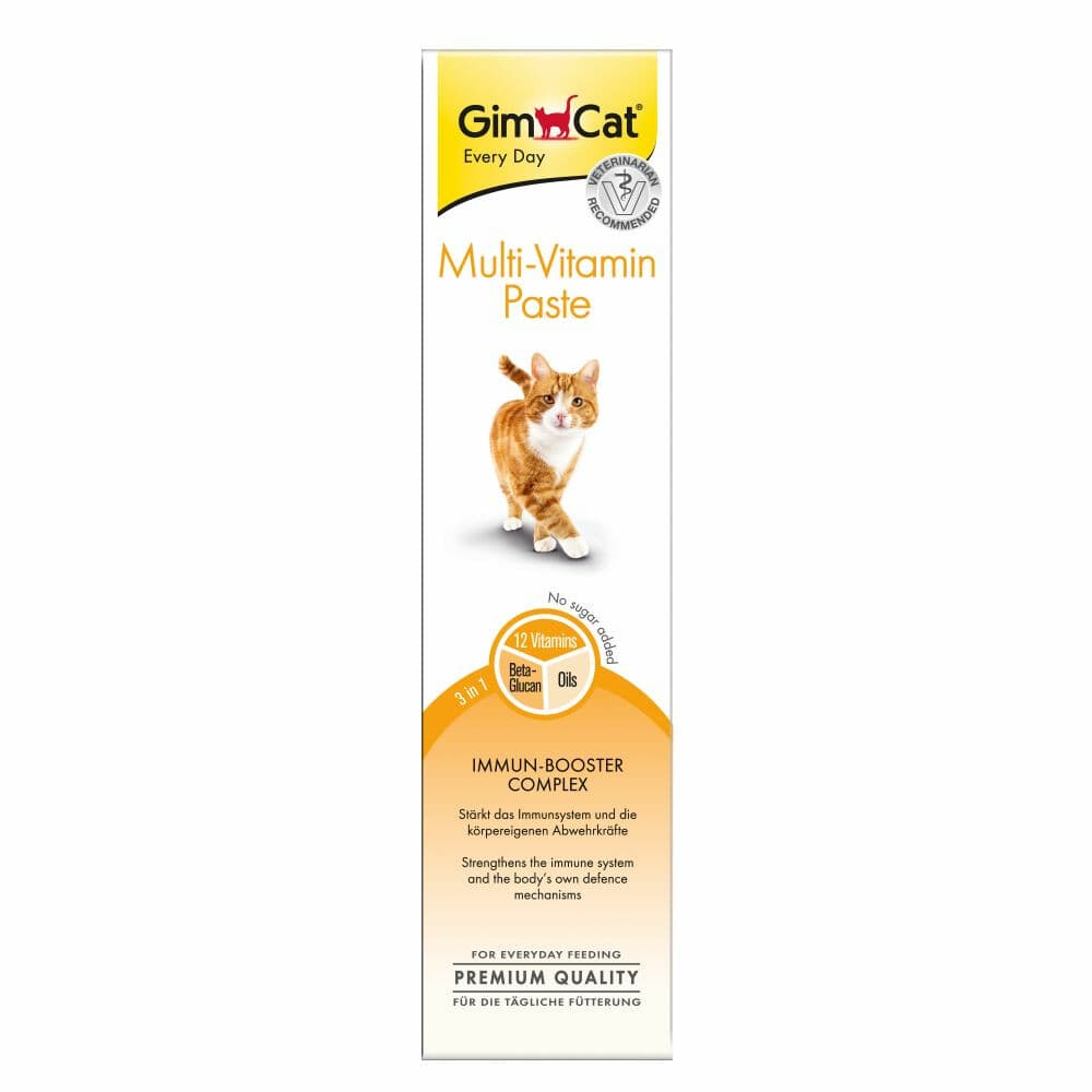 GimCat Multi-vitaminepasta + 12 Vitaminen 200 gr