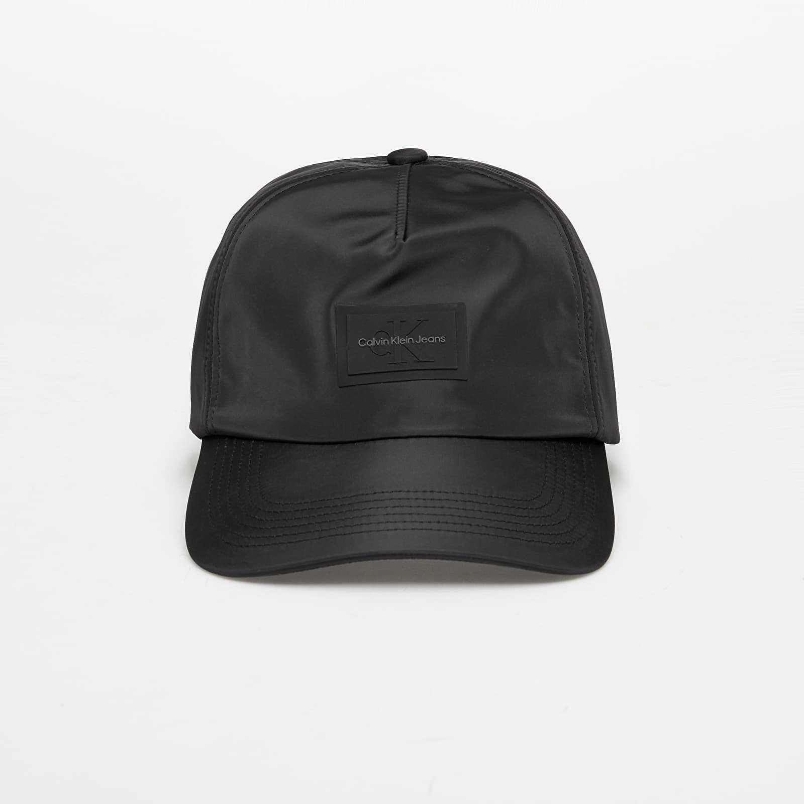Pet Calvin Klein Jeans Monologo 6 Panel Cap Black Universal