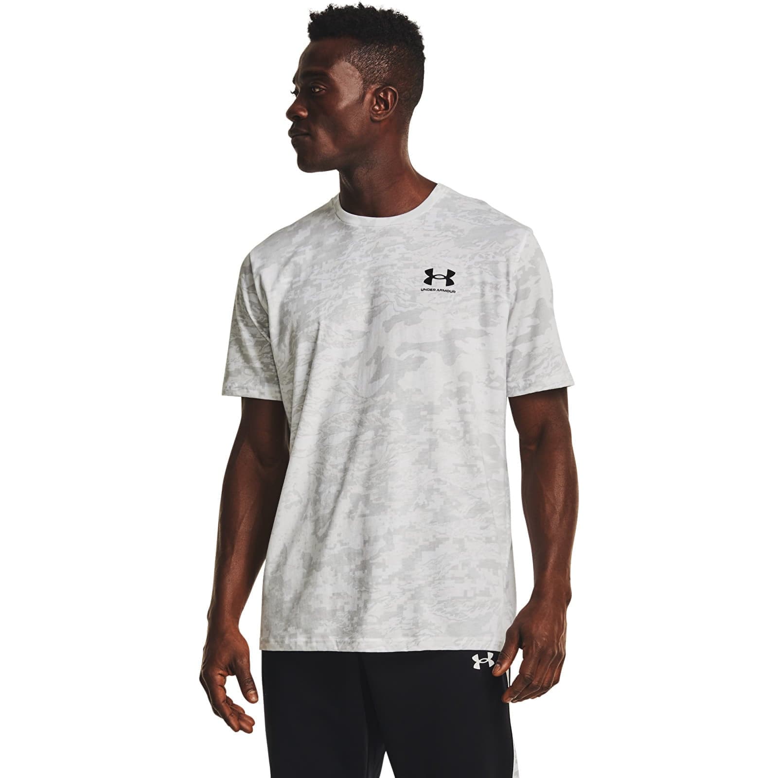 T-shirt Under Armour Under Armour Abc Camo SS White/ Mod Gray M