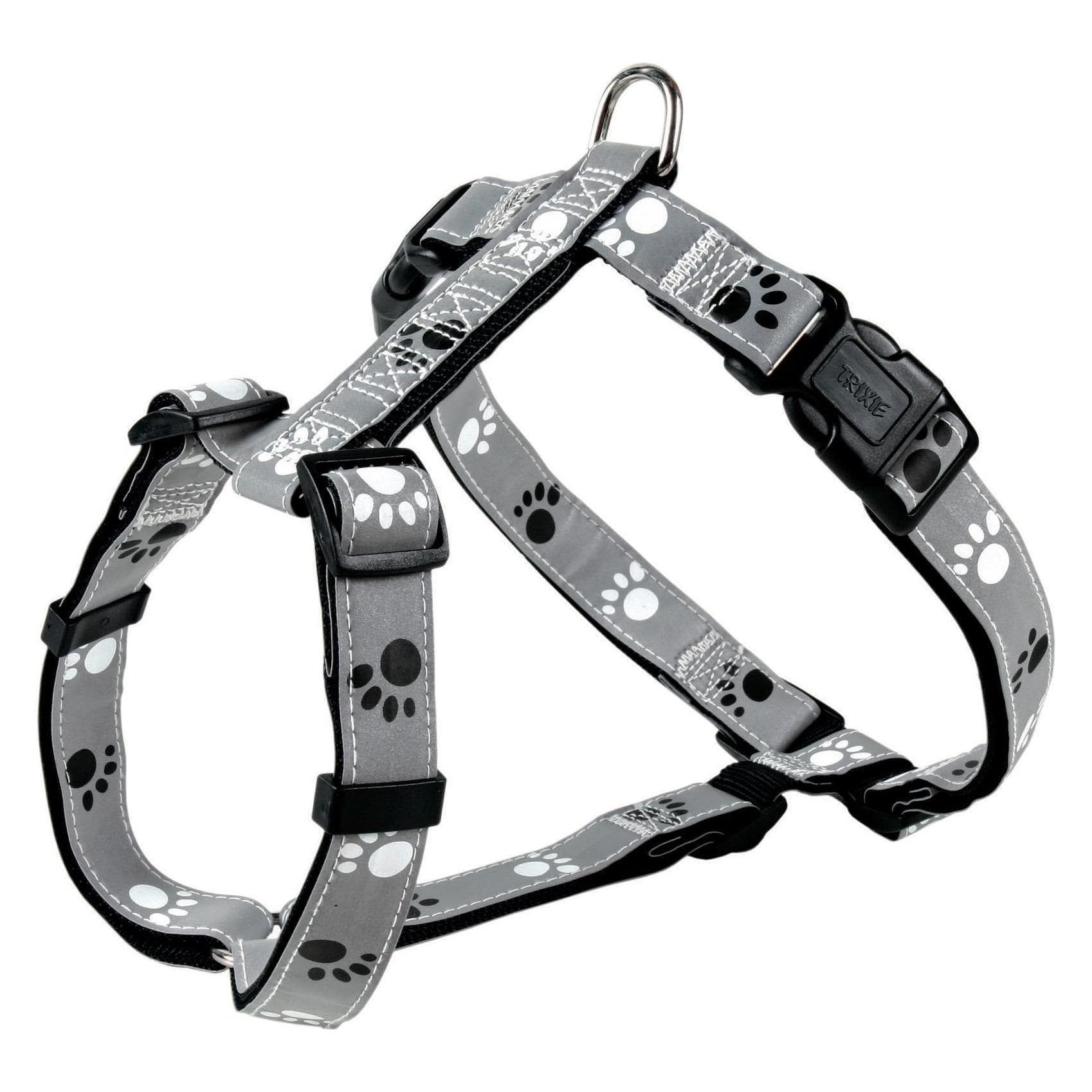 Trixie Zilver Reflect servies (S, XS, Hond, Algemeen), Kraag + Leiband