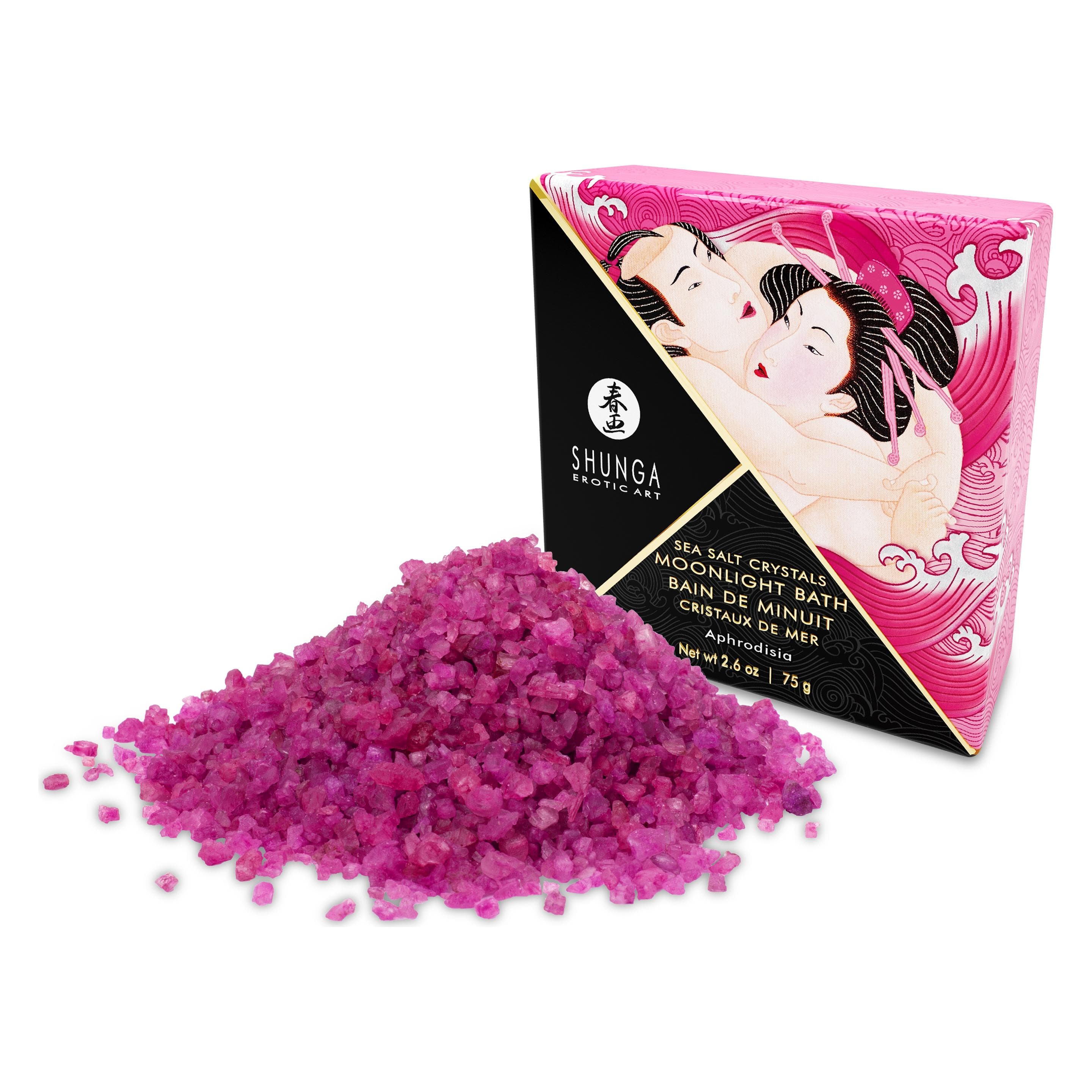 Shunga, Zouten + bubbelbaden, Aphrodisia (Badzout, 75 g)