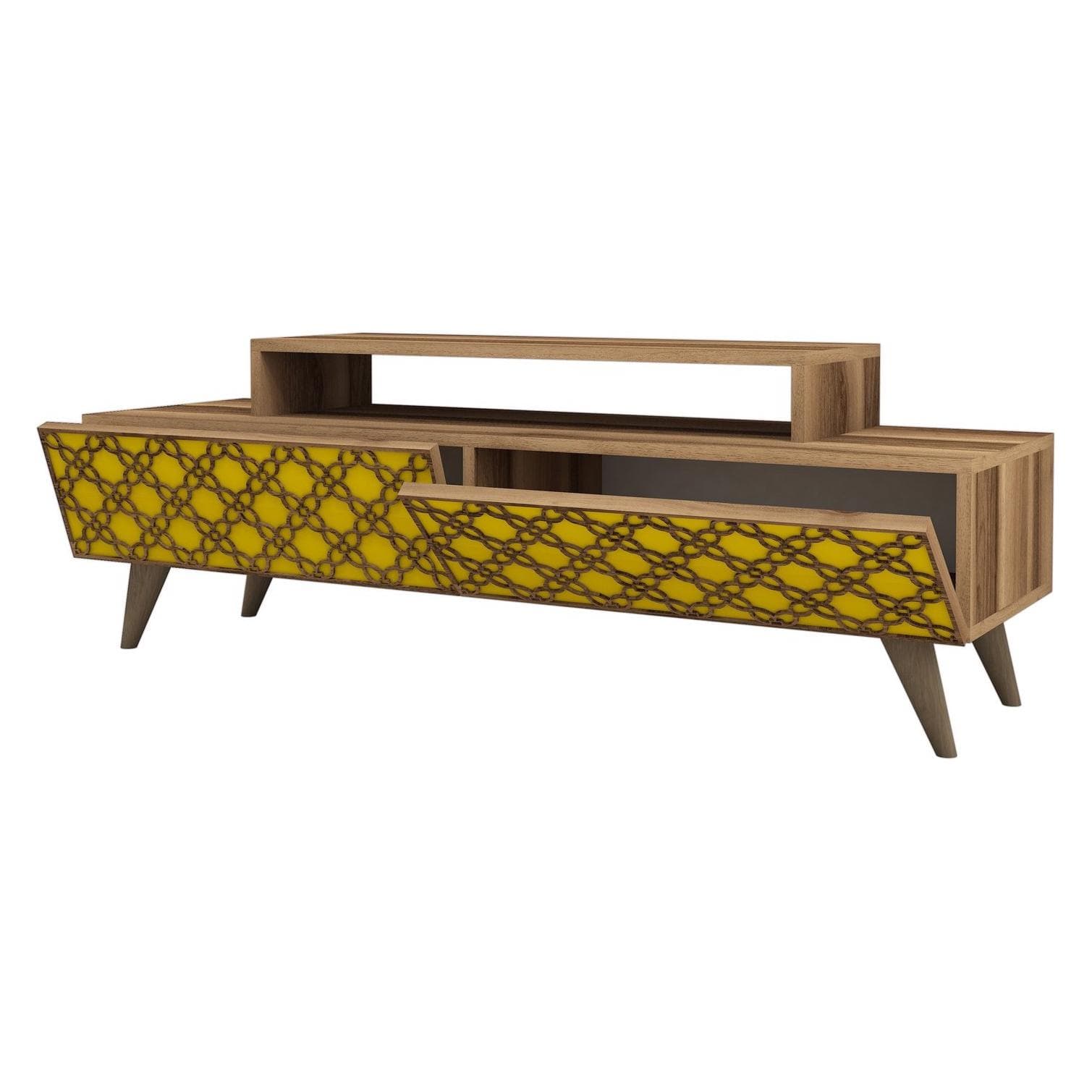 Hanah Home, TV-meubilair, Hilliard (140 x 49 x 37 cm)