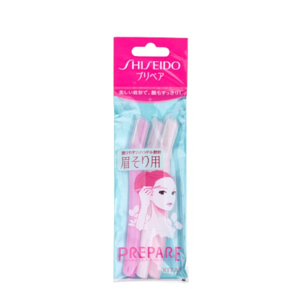 Shiseido - Prepare Eyebrow Razor - 3stukken