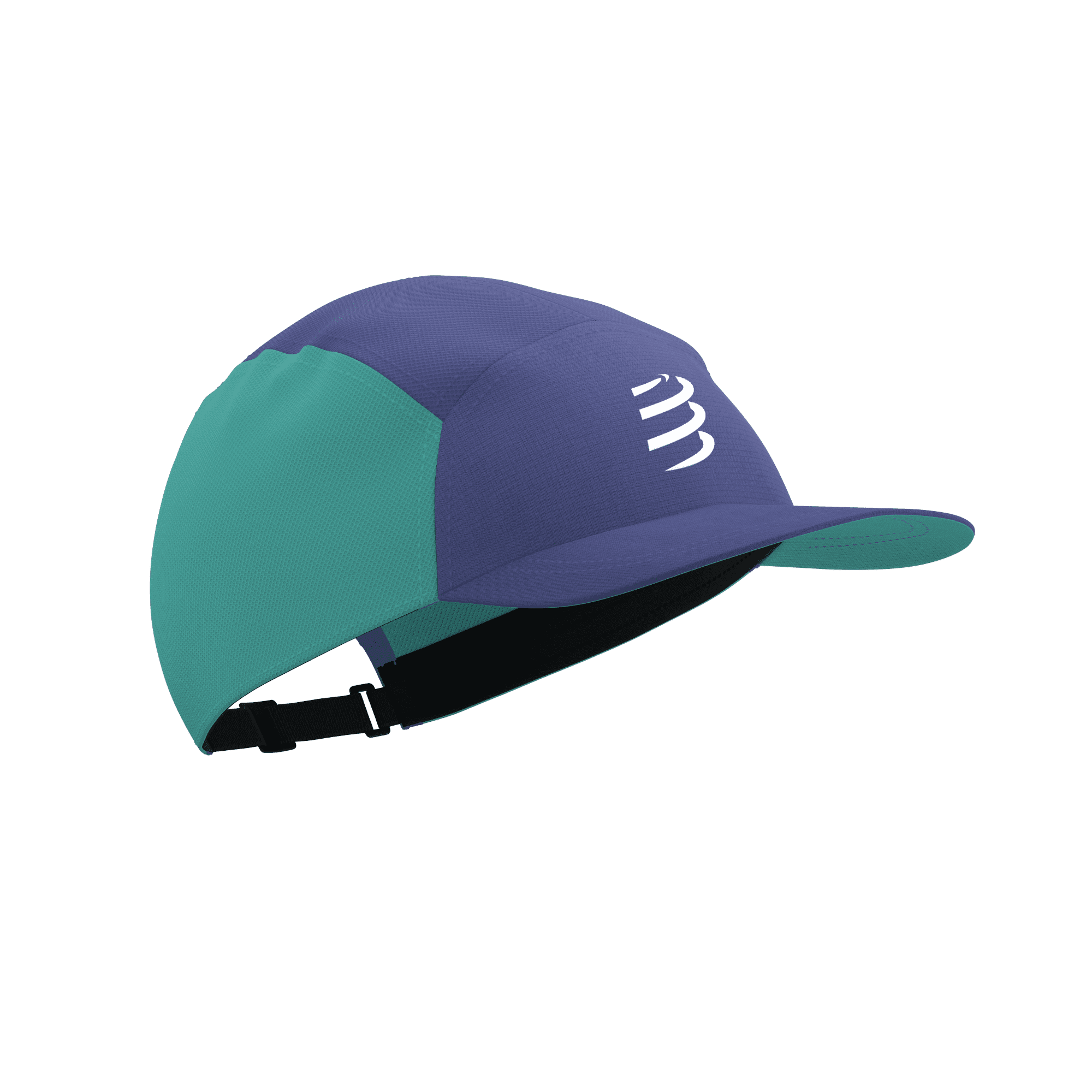 Compressport 5 panel cap - BLAUW - Unisex