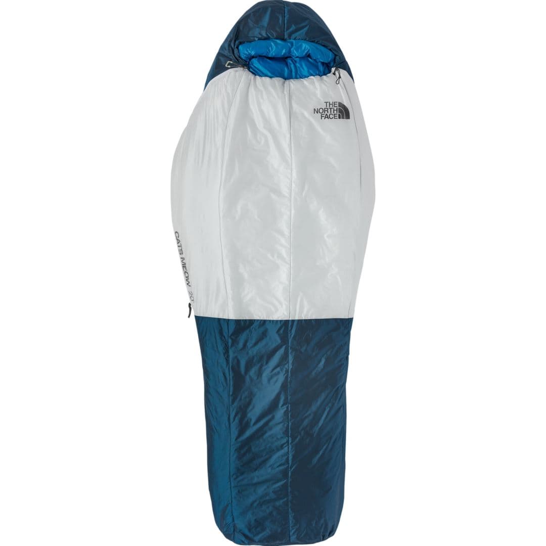 Cat's Meow Eco Mummie Slaapzak Banff Blue - Tin Grey Long