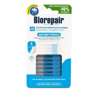 Biorepair Disposable Rubber Picks interdentale tandenstokers 40 pcs S