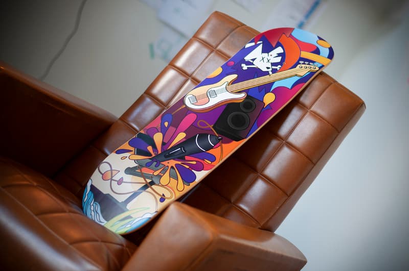 Skateboard deck 23x84 cm