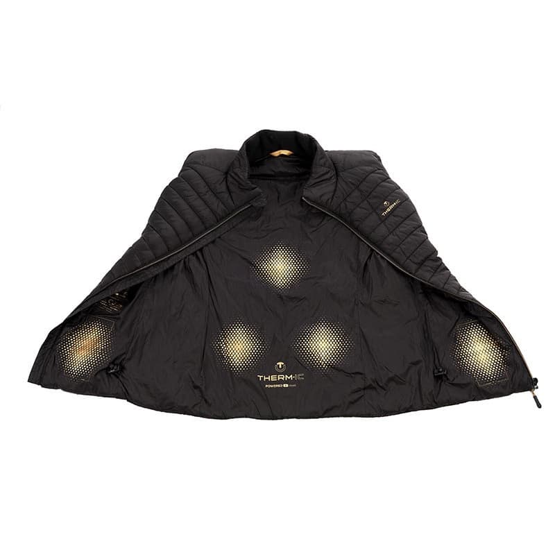 Therm-ic Incl. Verwarming / Incl. Accu Winterbodywarmer Dames Zwart L