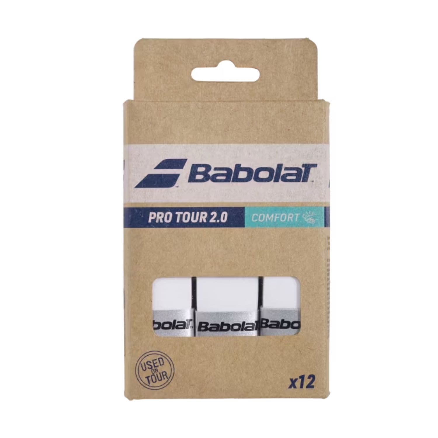 Babolat Pro Tour 2.0 X12 Tennisgrips Wit