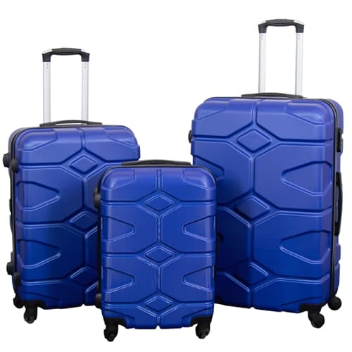 Suitcase - Hardcase travel suitcase - Military blue - Lightweight suitcase