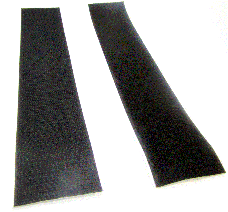 Klittenband 20 mm dubbel (haak-lus) - per 5 meter