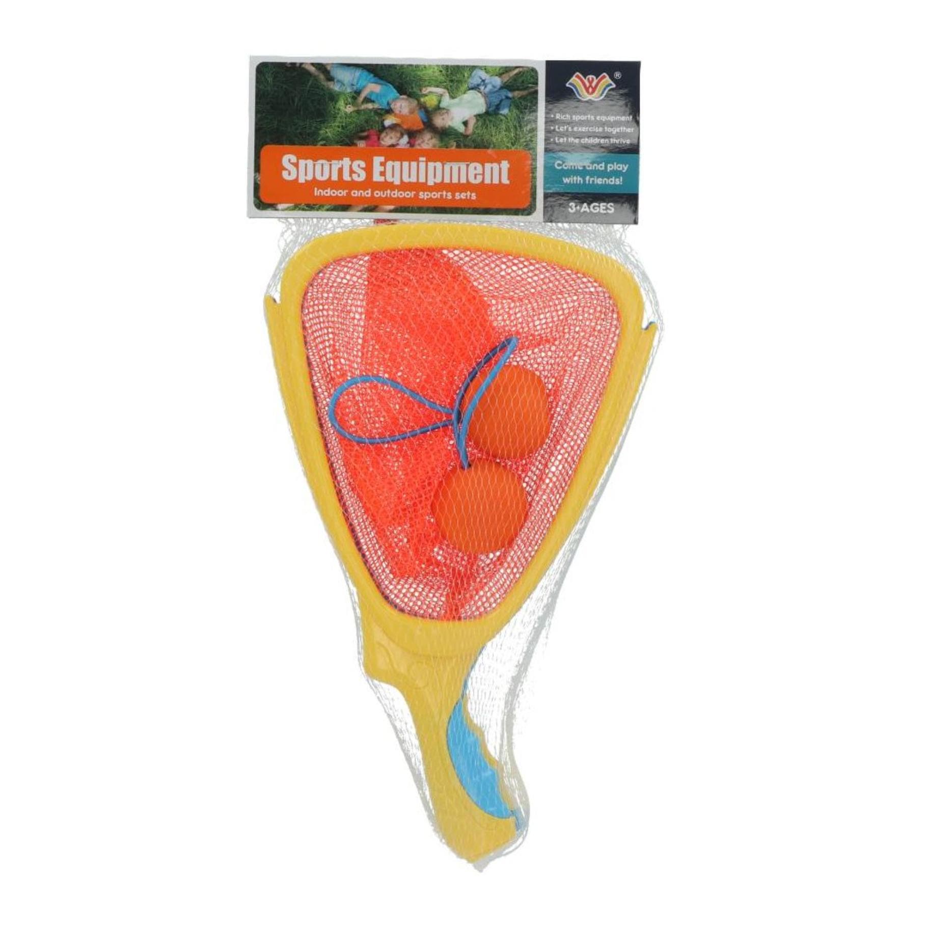 Afschietset outdoor met net + 2 balletjes