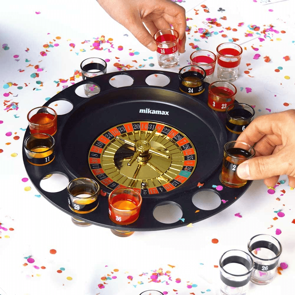 Roulette Drinking Game - Roulette Drankspel - Cadeauverpakking