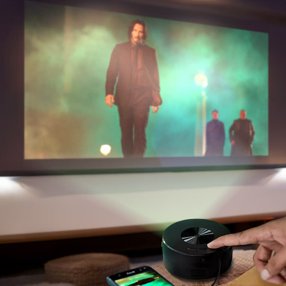 Picco Projector - Mini Beamer - 120 inch - Speaker