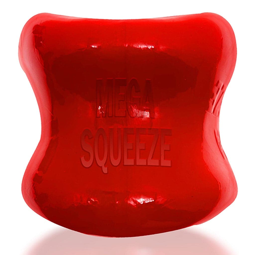 Oxballs - Mega Squeeze Ergofit Ballstretcher Rood -