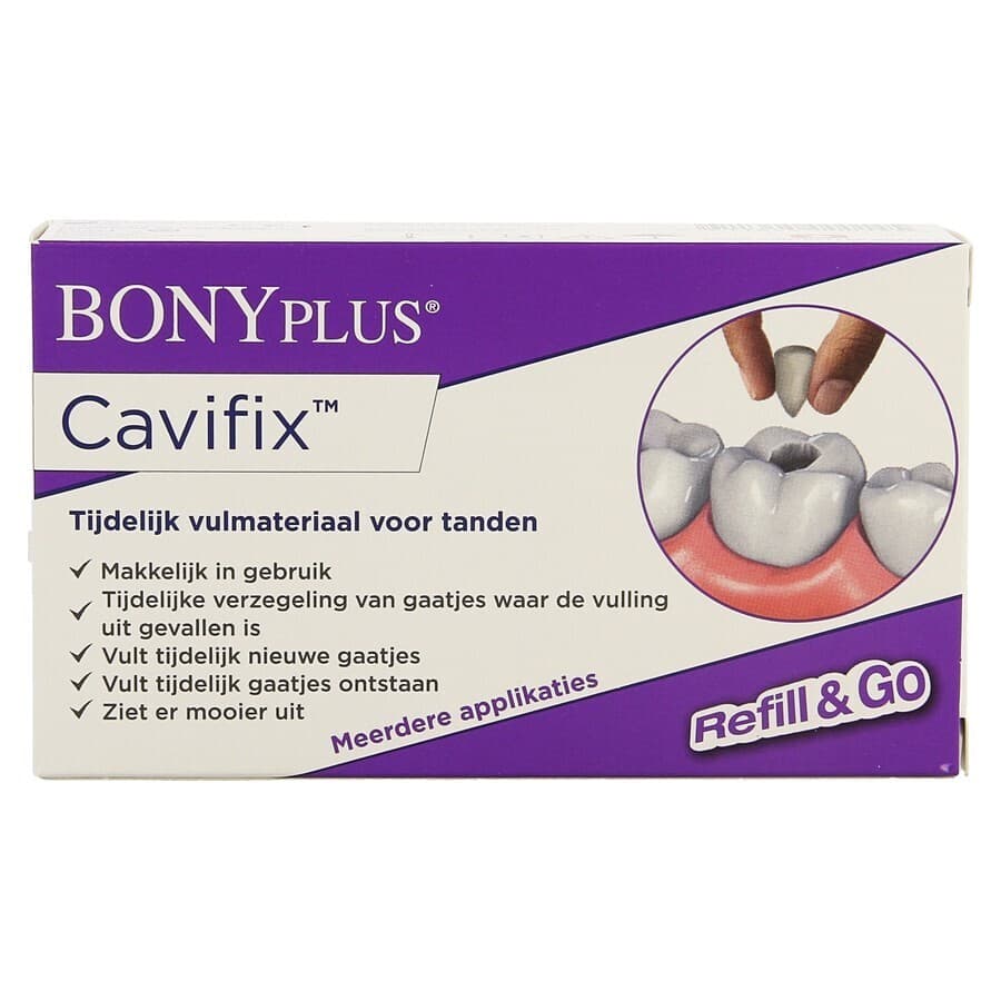 Bonyplus Cavifix Tijdelijk Vulmateriaal Tanden 7g
