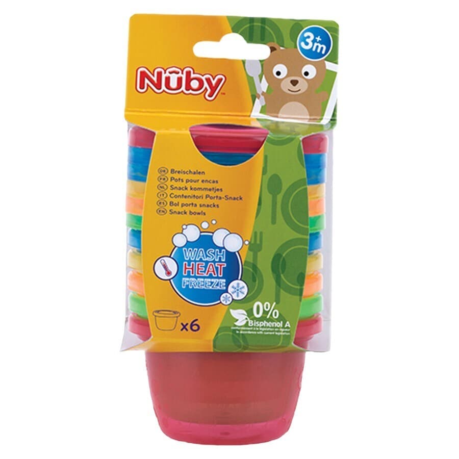 Nûby Snackkommetjes - 120 ml - 3m+