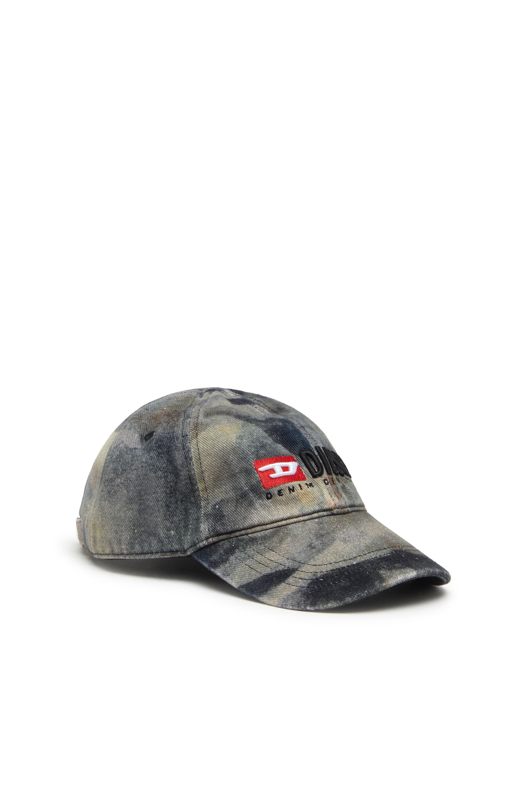 Diesel - Baseball cap with all-over camo print - Caps - Man - Multicolor