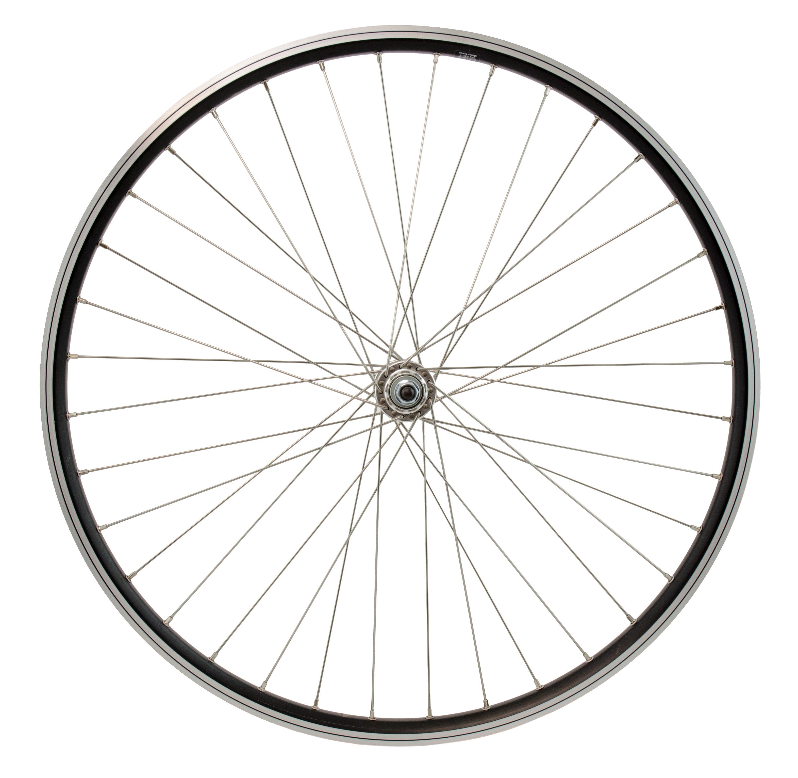 CORDO Voorwiel 26" 19-559 Vaste As RVS Spaken Zwart
