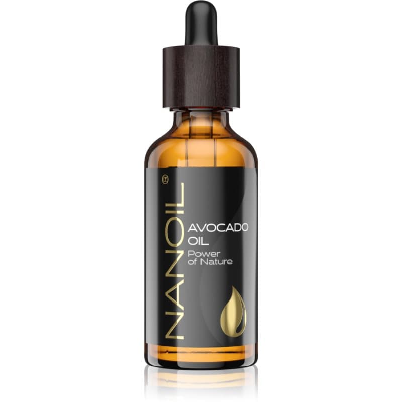 Nanoil Avocado Oil Avocadoolie voor Gezicht, Lichaam en Haar 50 ml