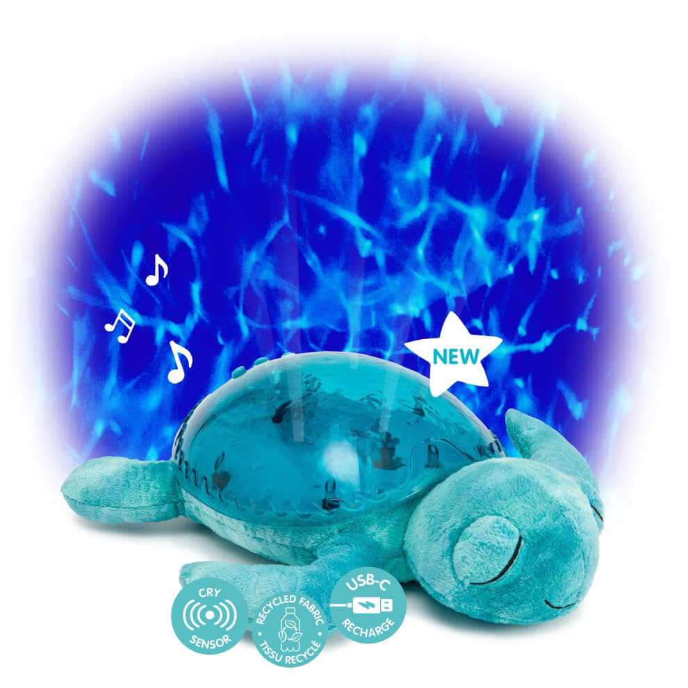 Cloud b - Oplaadbare nachtlamp Tranquil Turtle Aqua - BTL DIFFUSION