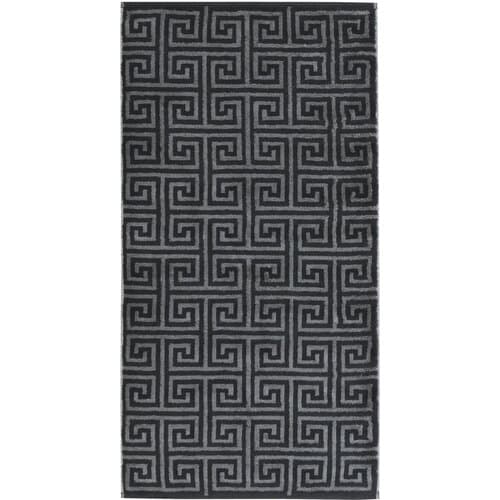 Cawö Cawo Noblesse Elegance Allover print Gastendoekje 30/50 zwart