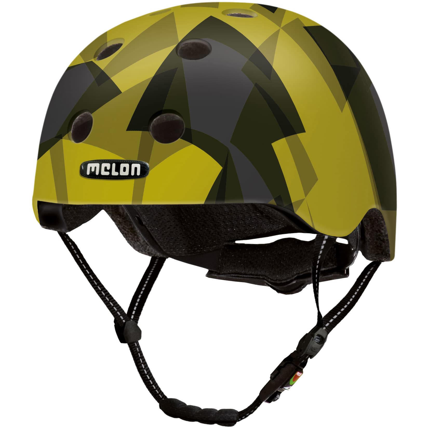 Melon Urban active fietshelm groen/zwart maat 52 - 58 cm
