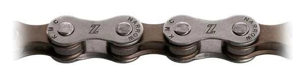 Ketting 7 speed KMC Z7 1/2 x 3/32" - zilverbruin