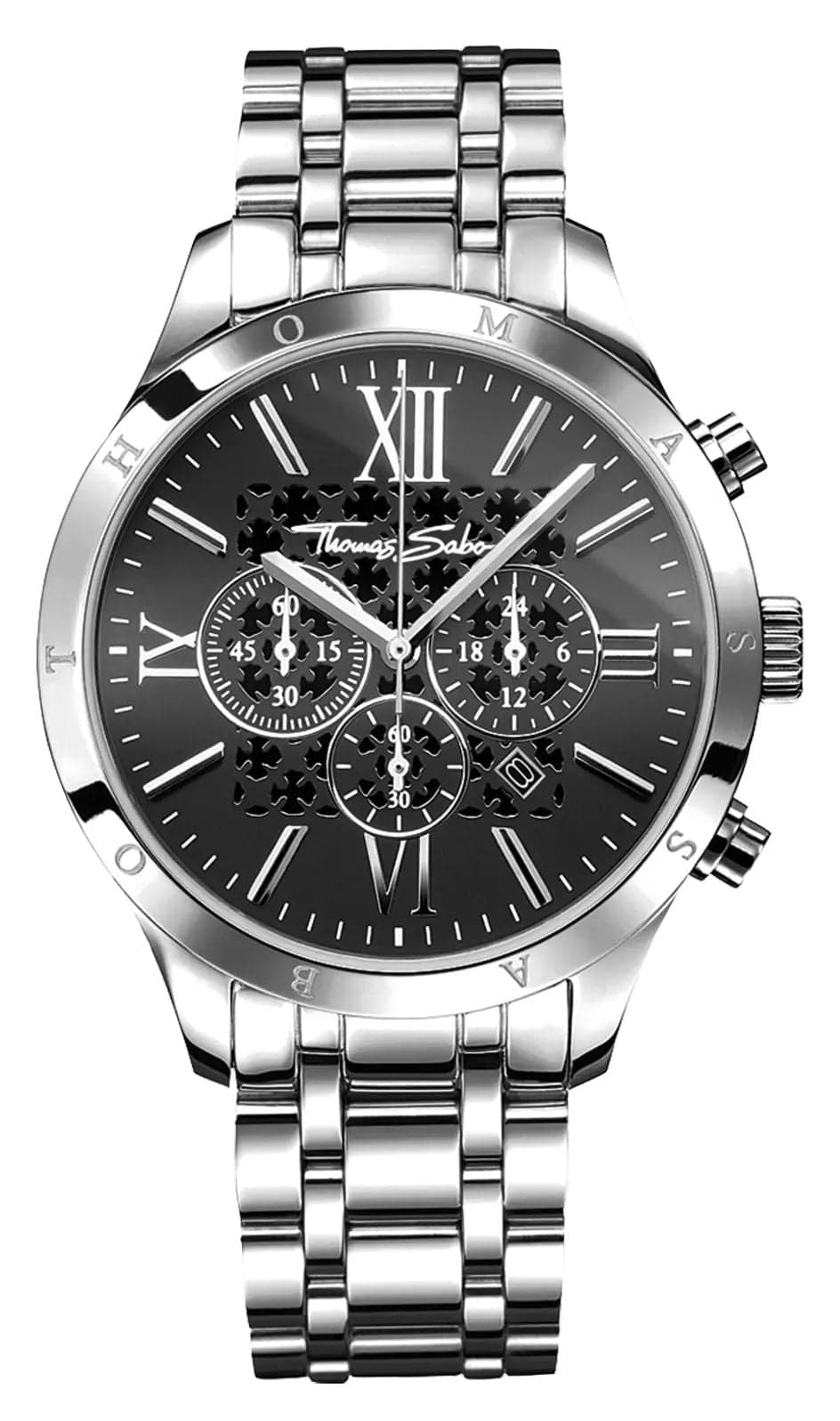 Thomas Sabo Rebel urban quartz chronograaf (43 mm) met horloge