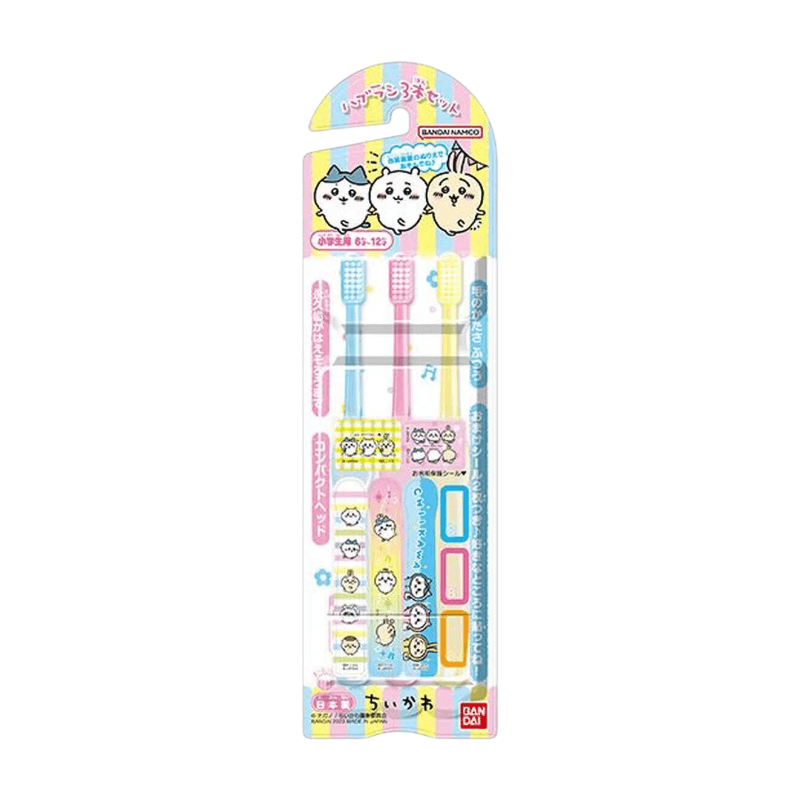 Bandai 3-pack Kindertandborstels voor 6 - 12 - jarigen - 3 stuks