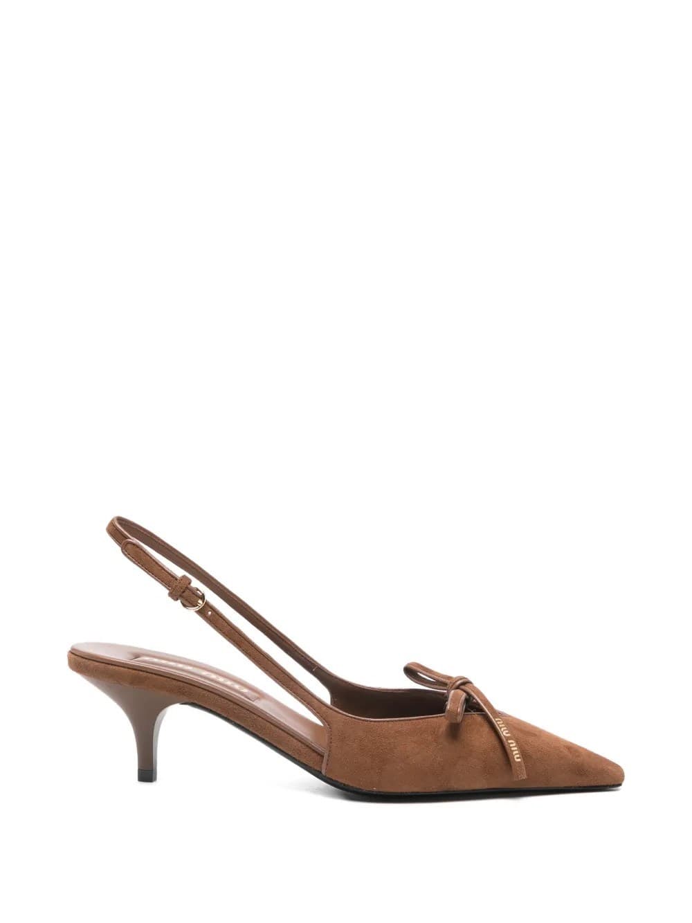 Miu Miu Suede Slingback