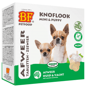 BF Petfood Hond Anti-vlo Tabletten Zeewier Mini 55 stuks