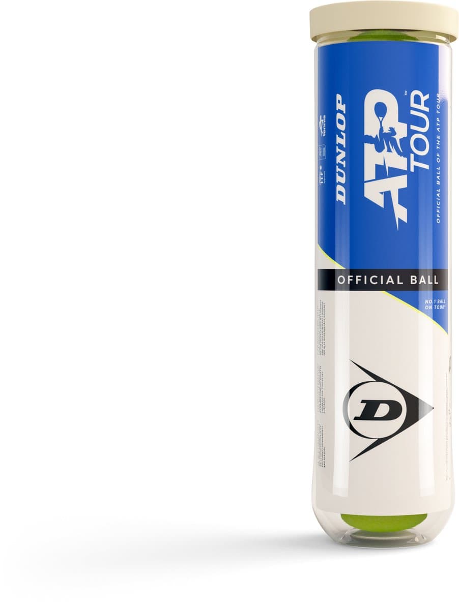 Dunlop - atp tour- tennis ballen- 4pet