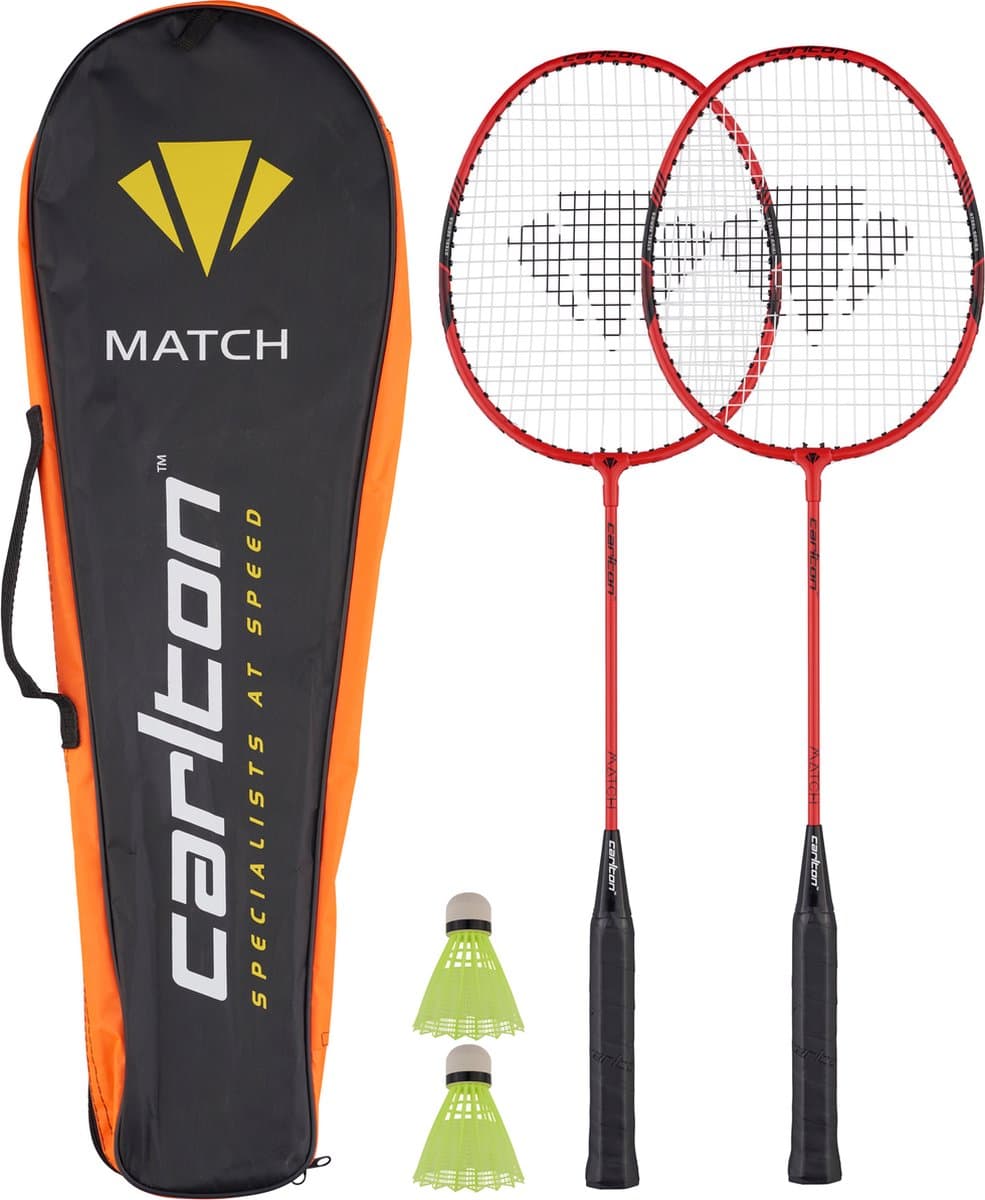 Carlton c br match 2 player set g3 hd unisex badmintonracket
