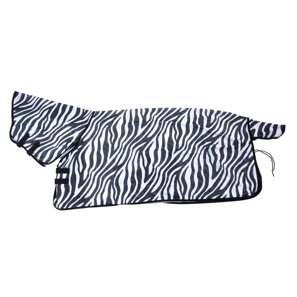 Nomad Tales vliegendeken zebra met vast halsdeel 155cm paard