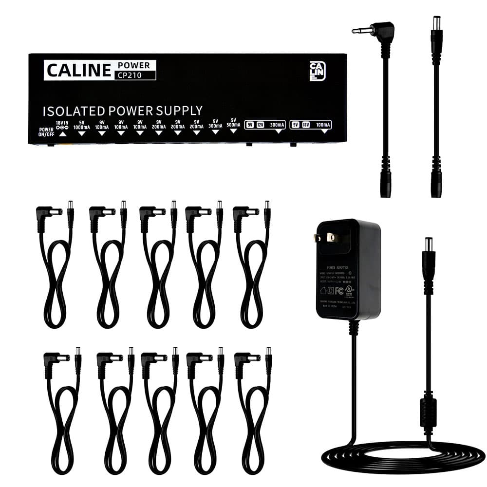 Caline CP-210 Geïsoleerde Power Supply/Multi Voeding met 10 Outputs