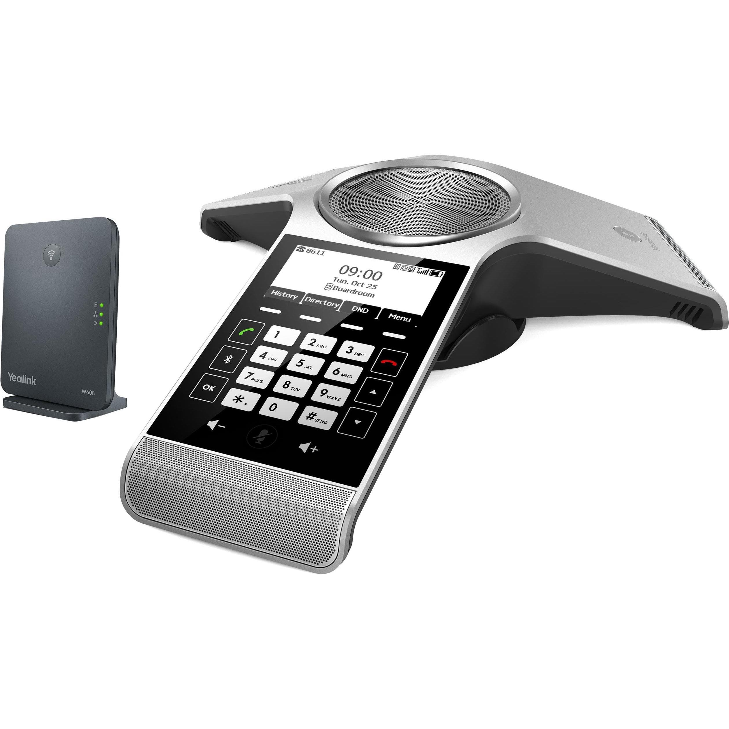 Yealink CP930W-Basis SIP-conferentietelefoon, Telefoon, Zilver