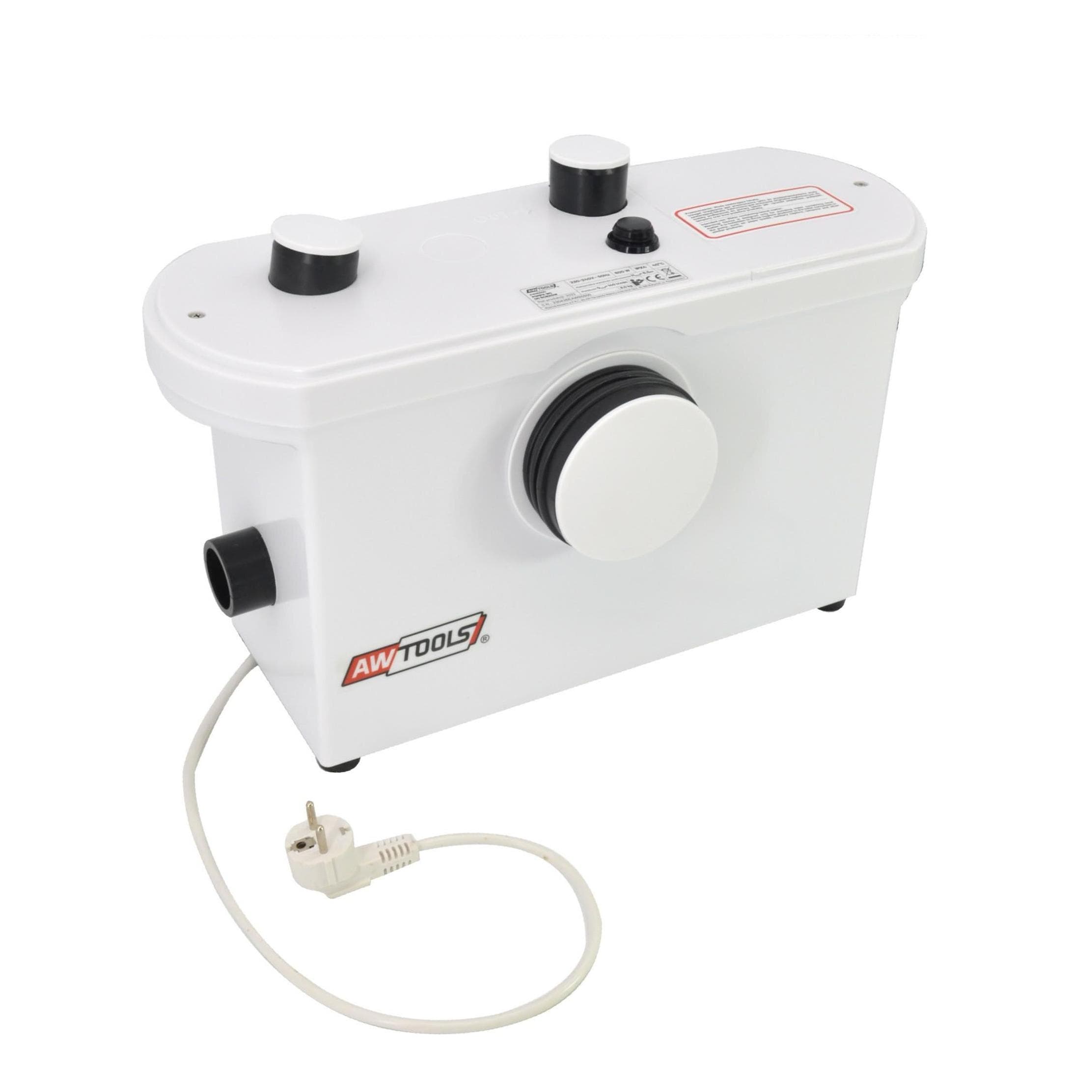 Awtools Pompa Wc 600w Z Rozdrabniaczem, Vuilnisbak