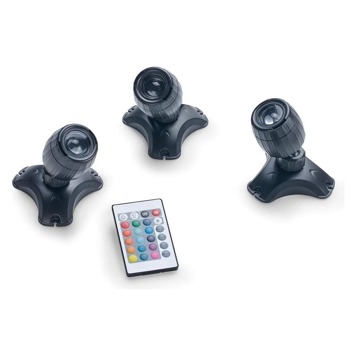 Pontec, Fontein + tuinvijver, Vijververlichting PondoStar LED RW Set 3