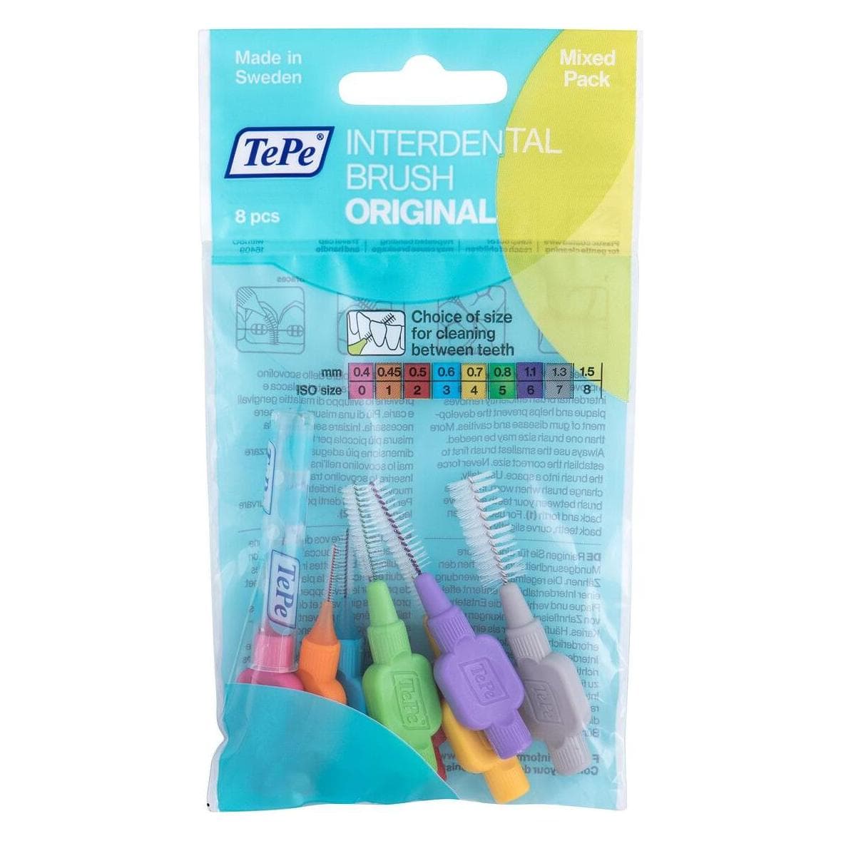 TePe, Interdentale borstels, Origineel (8x, 1.30 mm)