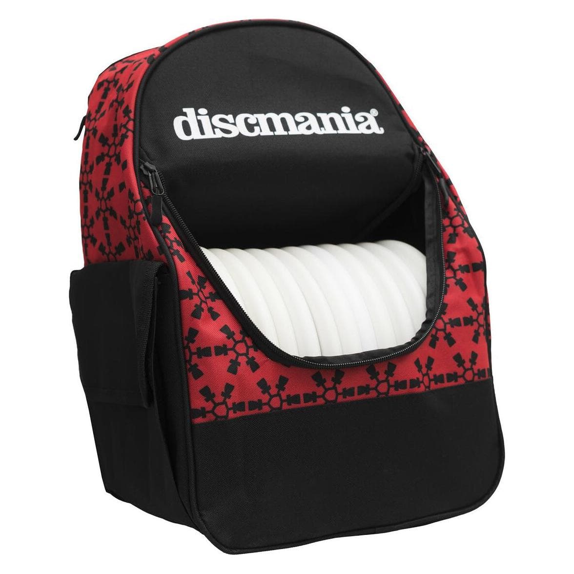 Discmania Fanatic Go -frisbeegolfreppu, punainen