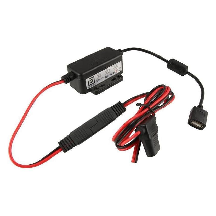 RAM Mounts Gds Modulaire Hardwired Auto, Auto-adapter, Zwart, Rood