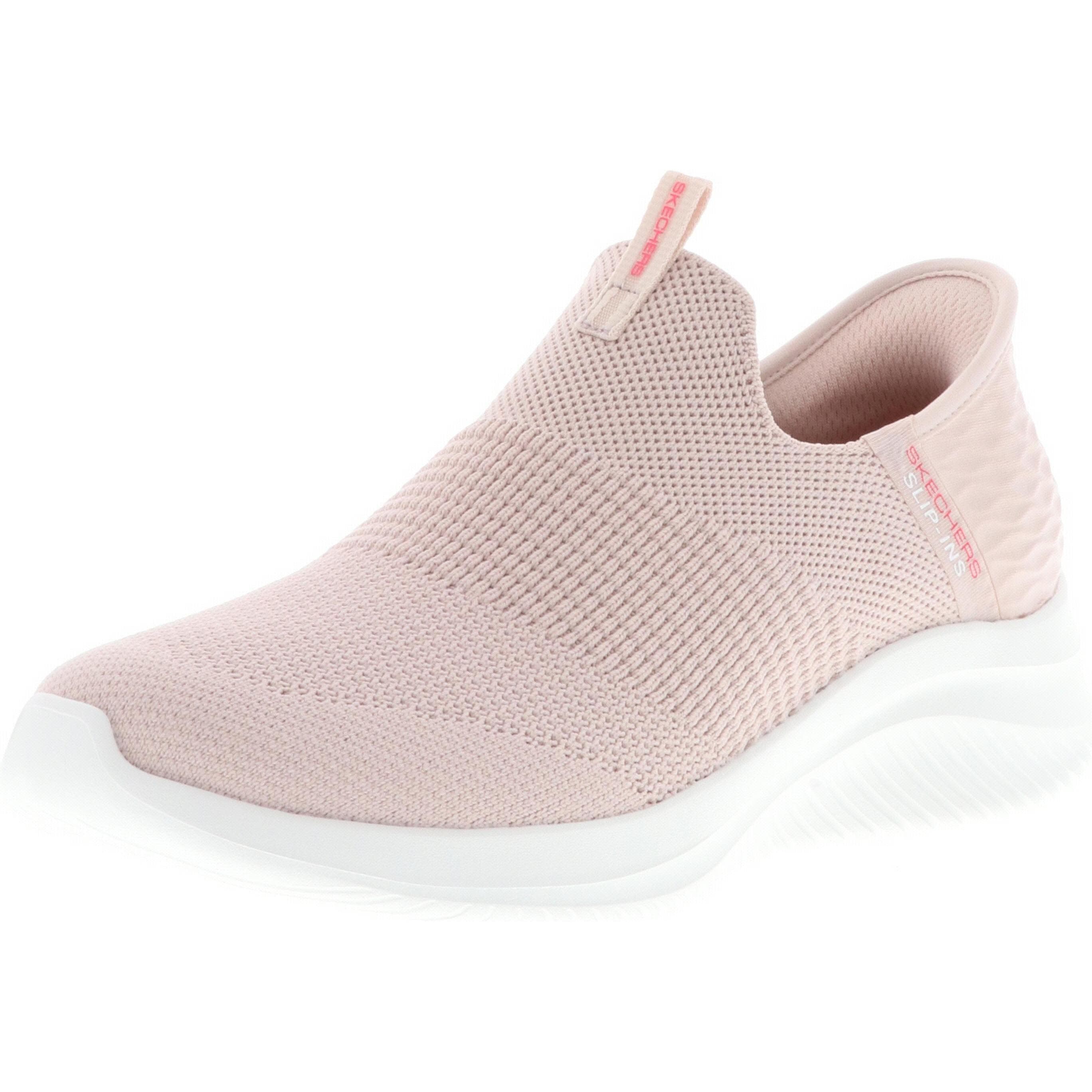 Skechers, Vrouwen, Sneakers, 149708/ROS Ultra Flex 3.0-Cozy Streak Dames Sneaker Slipper VEGAN roze, Roze, (39)