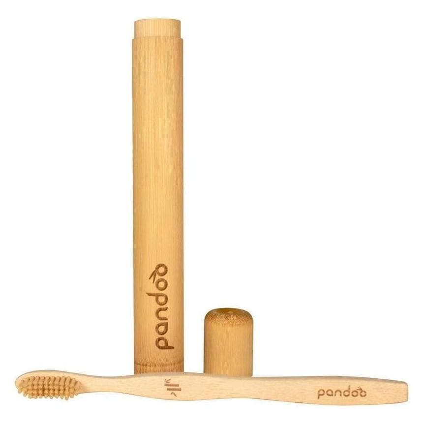 Pandoo, Accessoires voor tandverzorging, Tandenborstelhouder bruin, 21,3 cm