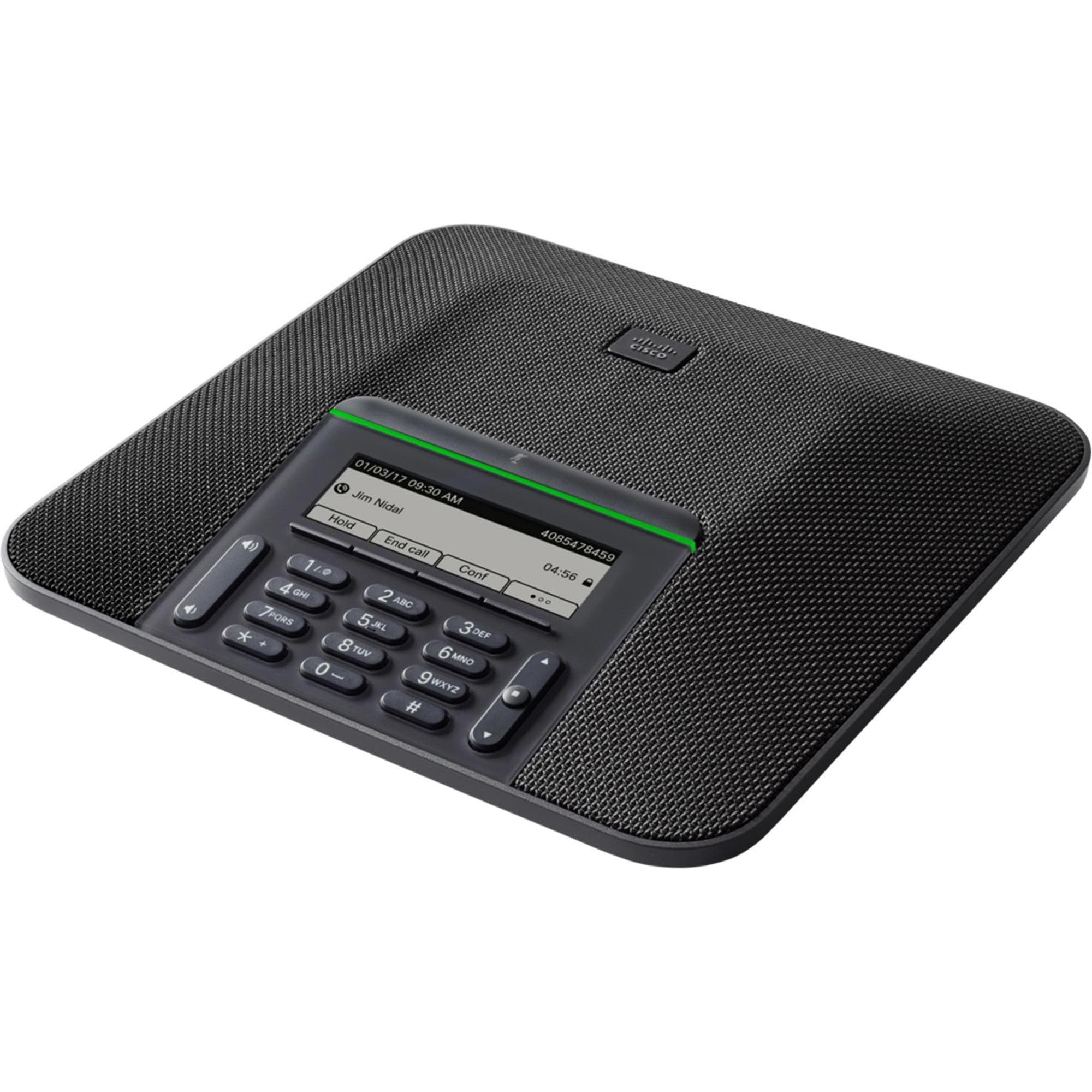 Cisco Conferentietelefoon 7832 Voor Multiplatform Telefoonsystemen In Nms In Perp, Telefoon, Zwart