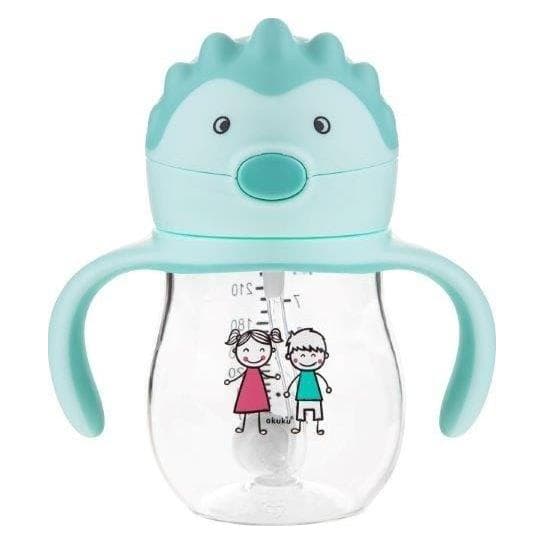 Akuku, Kinderservies + bestek, Waterfles met rietje en gewicht