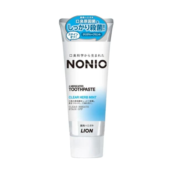 LION - Nonio Toothpaste - 130g - Clear Herb Mint